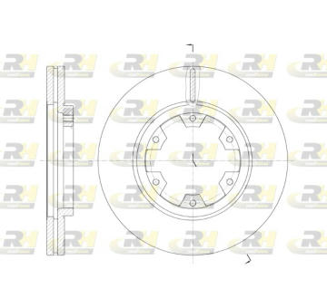 Brzdový kotouč ROADHOUSE 6466.10