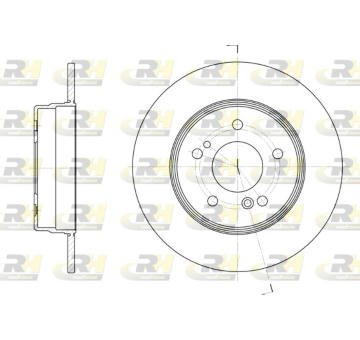 Brzdový kotouč ROADHOUSE 6467.00