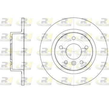 Brzdový kotouč ROADHOUSE 6506.00