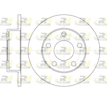Brzdový kotúč ROADHOUSE 6513.00
