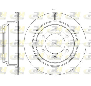 Brzdový kotúč ROADHOUSE 6515.10