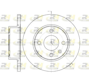 Brzdový kotouč ROADHOUSE 6538.00