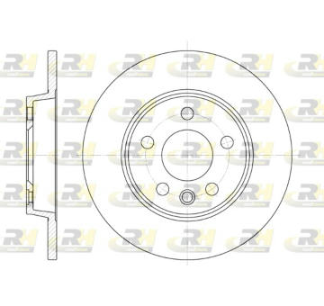 Brzdový kotúč ROADHOUSE 6558.00