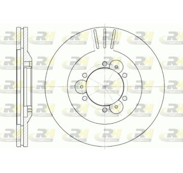 Brzdový kotouč ROADHOUSE 6560.10