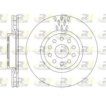 Brzdový kotouč ROADHOUSE 6563.10
