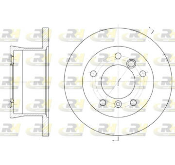 Brzdový kotouč ROADHOUSE 6566.00