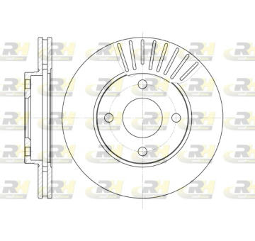 Brzdový kotouč ROADHOUSE 6575.10