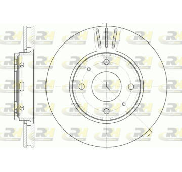 Brzdový kotouč ROADHOUSE 6585.10