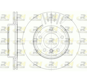 Brzdový kotouč ROADHOUSE 6589.10