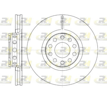 Brzdový kotouč ROADHOUSE 6592.10