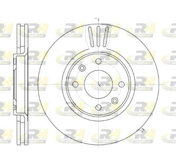 Brzdový kotúč ROADHOUSE 6604.10