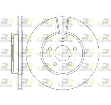 Brzdový kotouč ROADHOUSE 6607.10