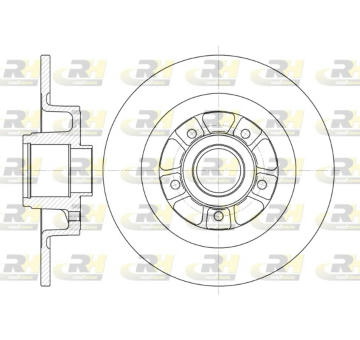 Brzdový kotúč ROADHOUSE 6613.00