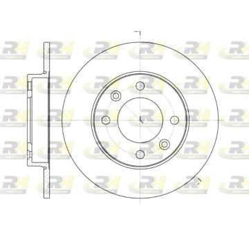 Brzdový kotouč ROADHOUSE 6630.00