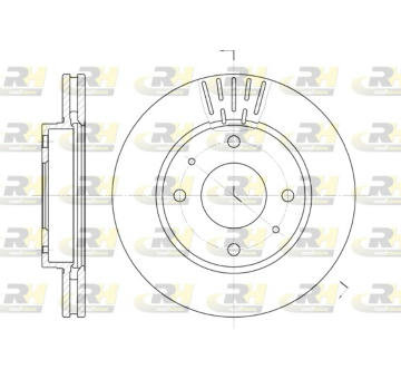 Brzdový kotouč ROADHOUSE 6633.10