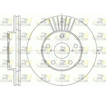 Brzdový kotouč ROADHOUSE 6640.10