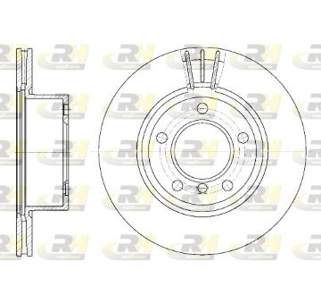 Brzdový kotouč ROADHOUSE 6652.10