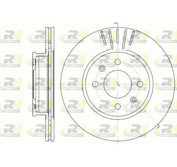 Brzdový kotouč ROADHOUSE 6666.10