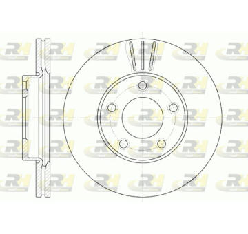 Brzdový kotouč ROADHOUSE 6671.10