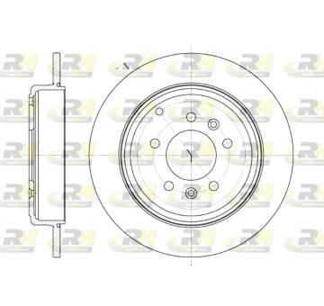 Brzdový kotouč ROADHOUSE 6692.00