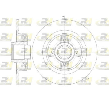 Brzdový kotúč ROADHOUSE 6698.00