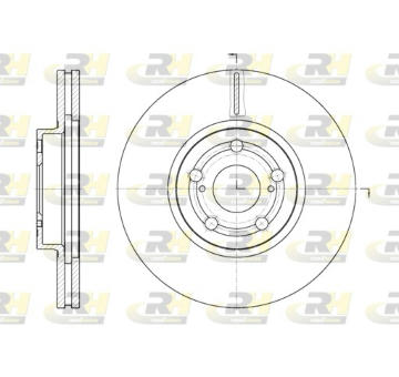 Brzdový kotouč ROADHOUSE 6701.10
