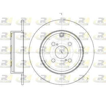 Brzdový kotouč ROADHOUSE 6705.00