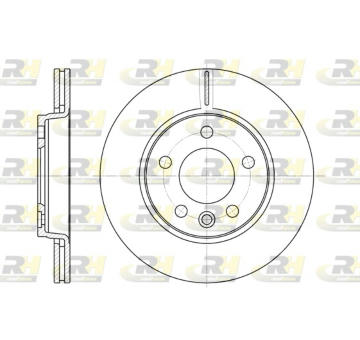 Brzdový kotouč ROADHOUSE 6707.10