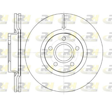 Brzdový kotúč ROADHOUSE 6711.10