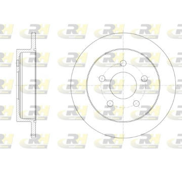 Brzdový kotouč ROADHOUSE 6719.00