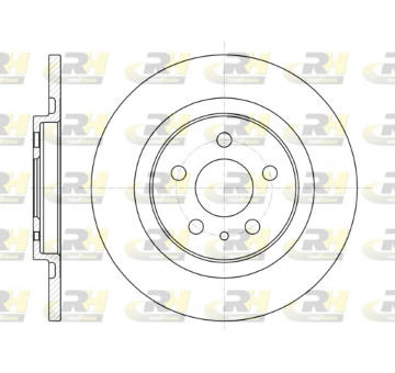 Brzdový kotouč ROADHOUSE 6736.00