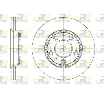 Brzdový kotúč ROADHOUSE 6767.10