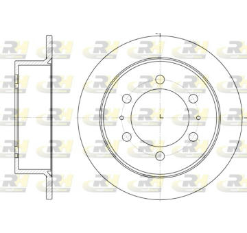 Brzdový kotouč ROADHOUSE 6784.00