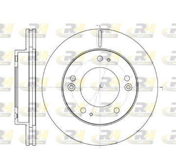 Brzdový kotouč ROADHOUSE 6790.10