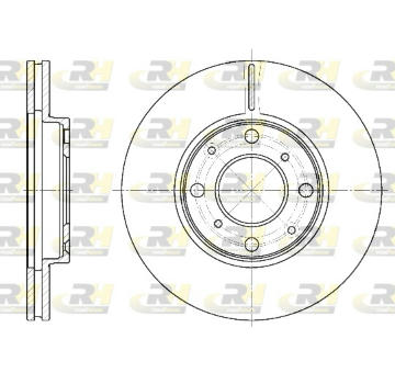 Brzdový kotouč ROADHOUSE 6844.10