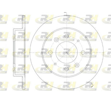 Brzdový kotúč ROADHOUSE 6874.00