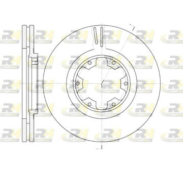 Brzdový kotouč ROADHOUSE 6899.10