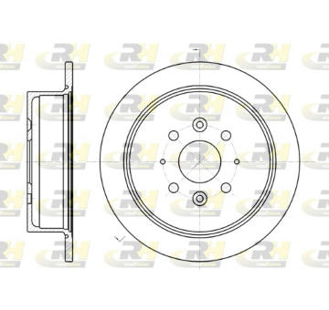 Brzdový kotouč ROADHOUSE 6905.00