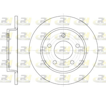 Brzdový kotouč ROADHOUSE 6906.00