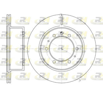 Brzdový kotouč ROADHOUSE 6926.10