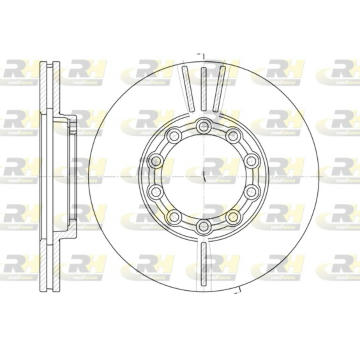 Brzdový kotouč ROADHOUSE 6933.10