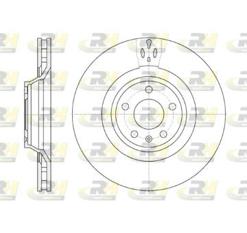Brzdový kotouč ROADHOUSE 6942.10