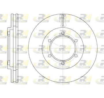 Brzdový kotouč ROADHOUSE 6949.10
