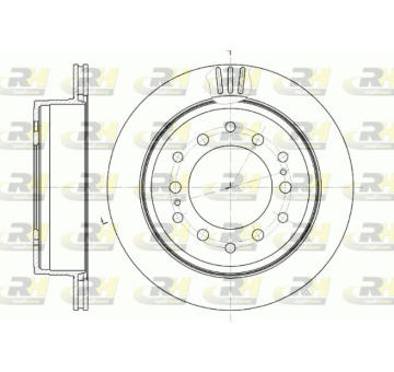 Brzdový kotouč ROADHOUSE 6956.10
