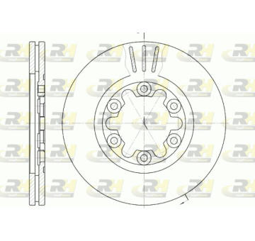 Brzdový kotouč ROADHOUSE 6957.10