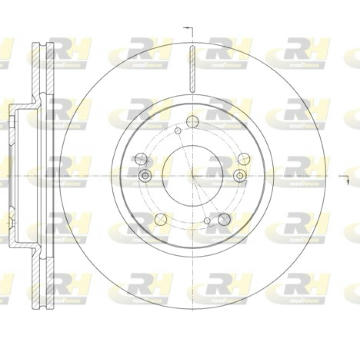 Brzdový kotúč ROADHOUSE 6986.10