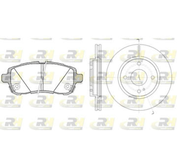 Sada bŕzd, Kotúčová brzda ROADHOUSE 81281.00