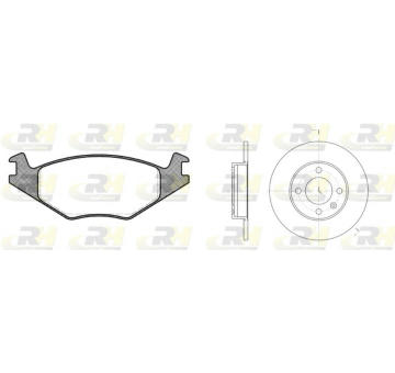 Sada bŕzd, Kotúčová brzda ROADHOUSE 8171.02