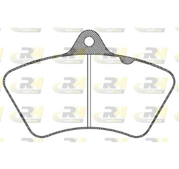 Sada brzdových destiček, kotoučová brzda ROADHOUSE JSX 2826.20