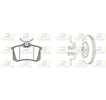 Souprava brzd, koutocova brzda ROADHOUSE 8263.20